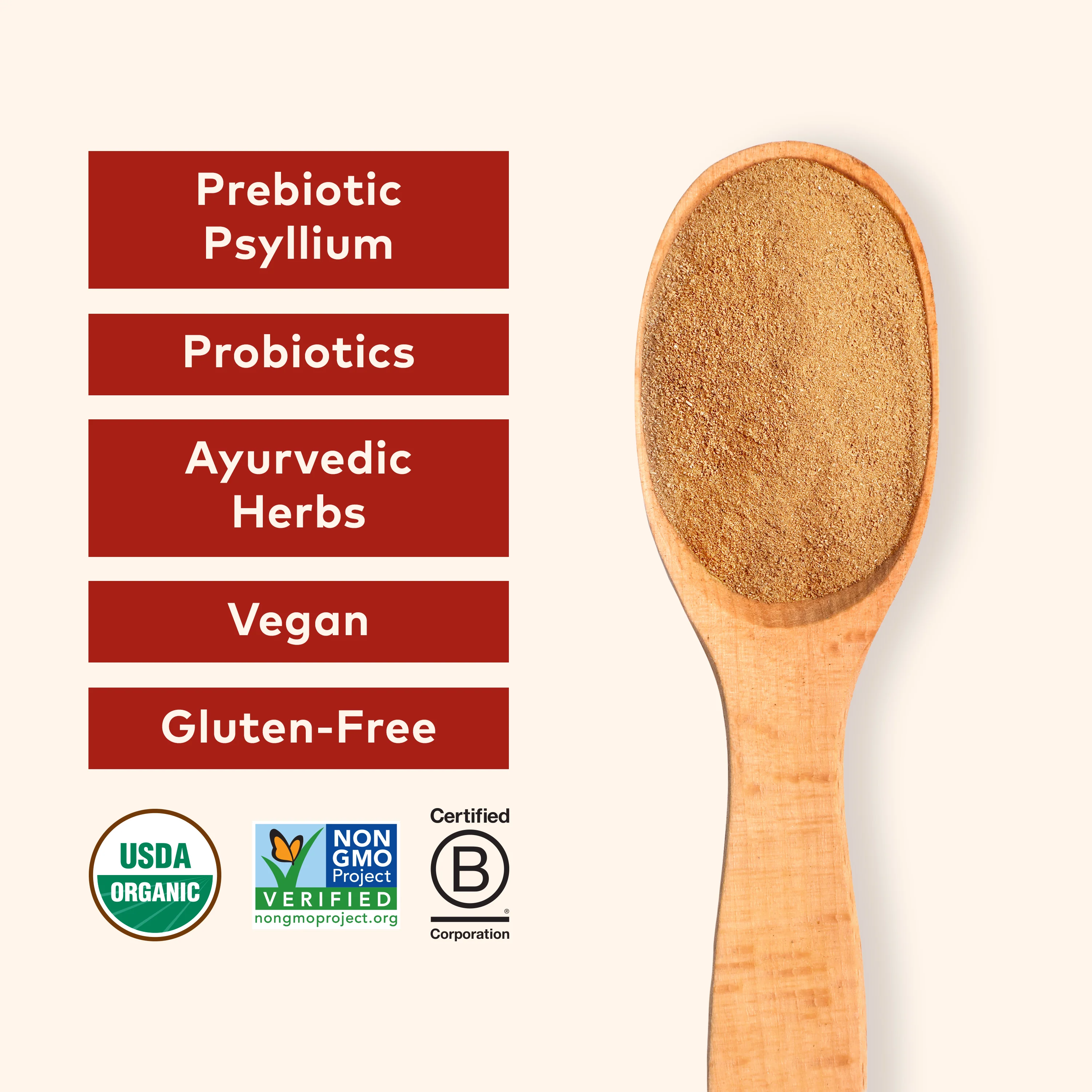 Psyllium Pre & Probiotic Fiber Powder Orange - Image 4