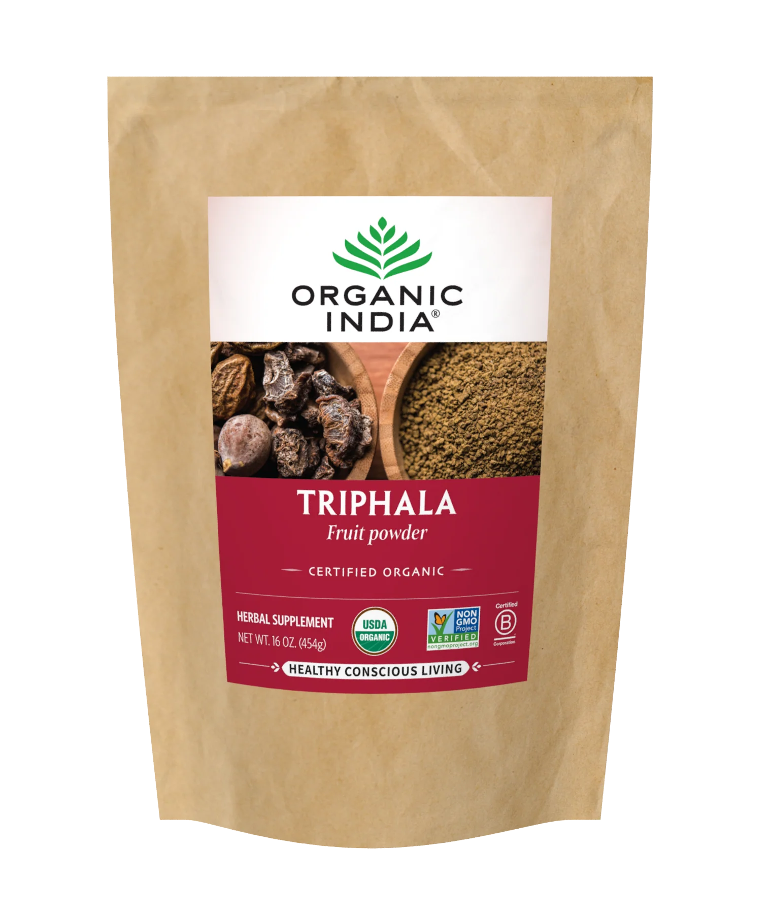 Triphala Powder 1lb Bag