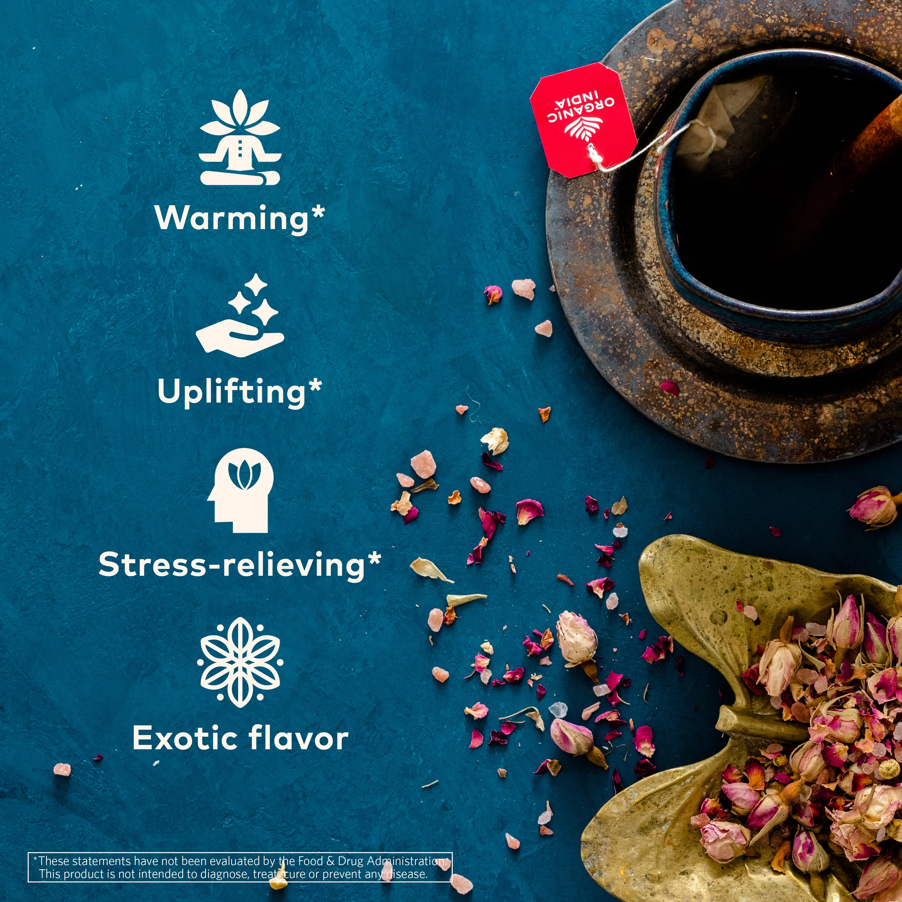 Tulsi Cinnamon Rose Tea - Image 4