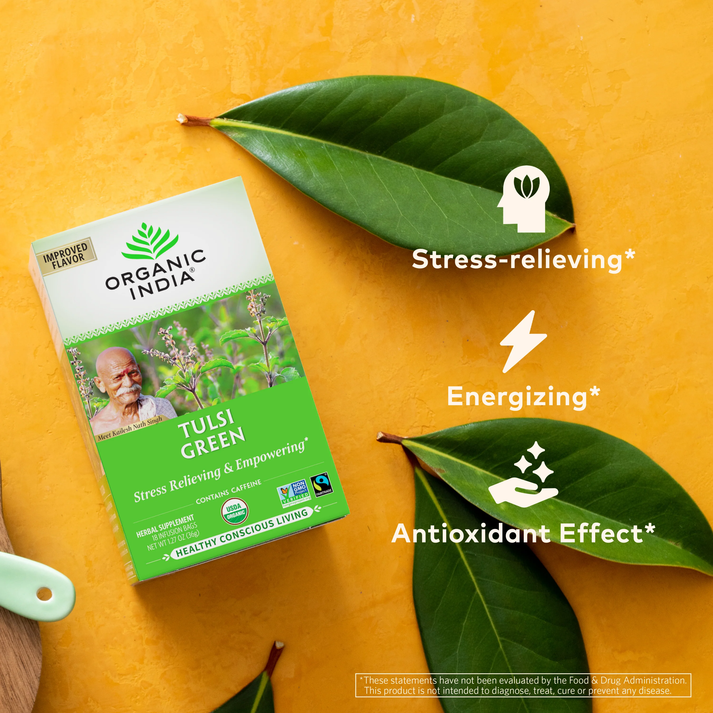 Tulsi Green Tea - Image 3