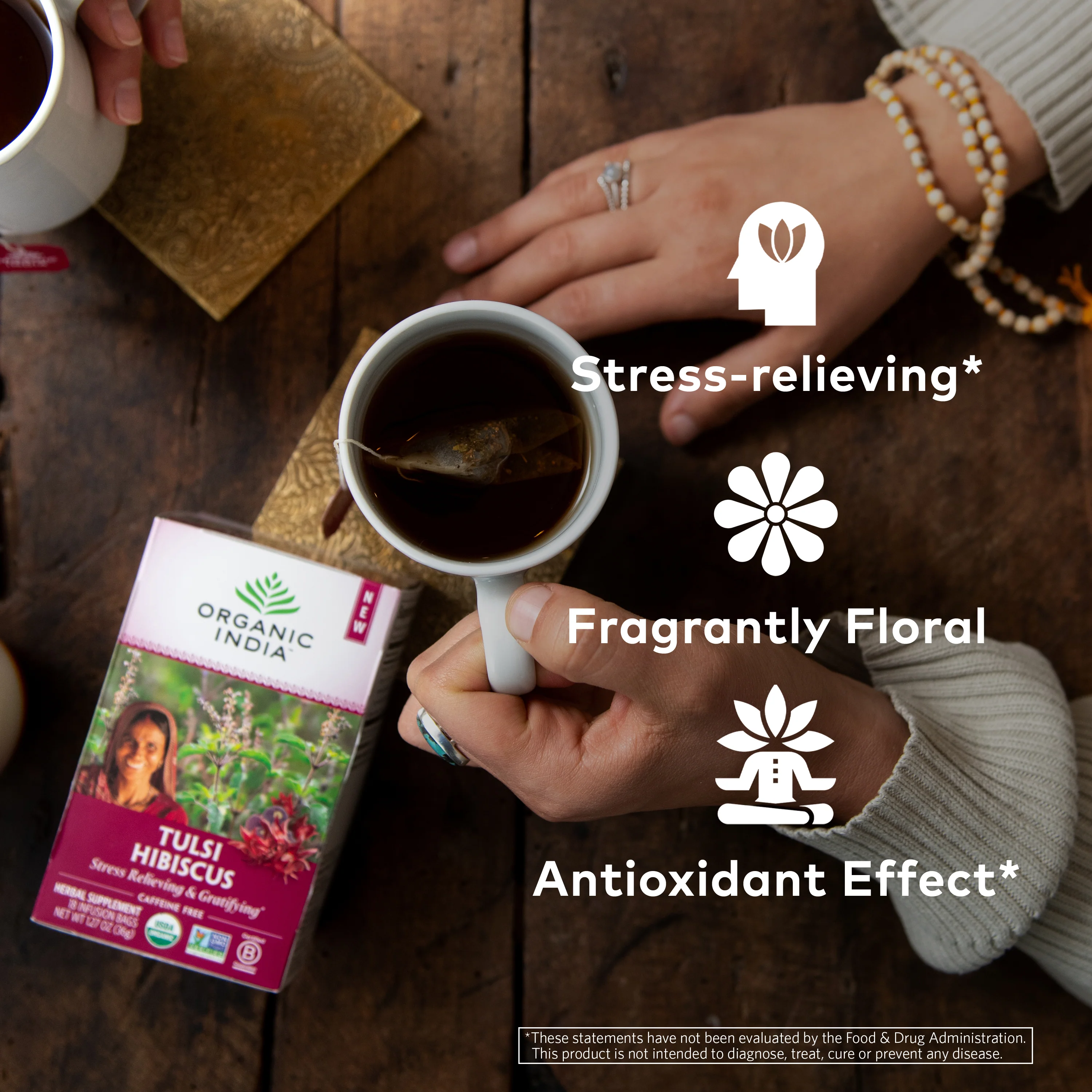 Tulsi Hibiscus Tea - Image 4
