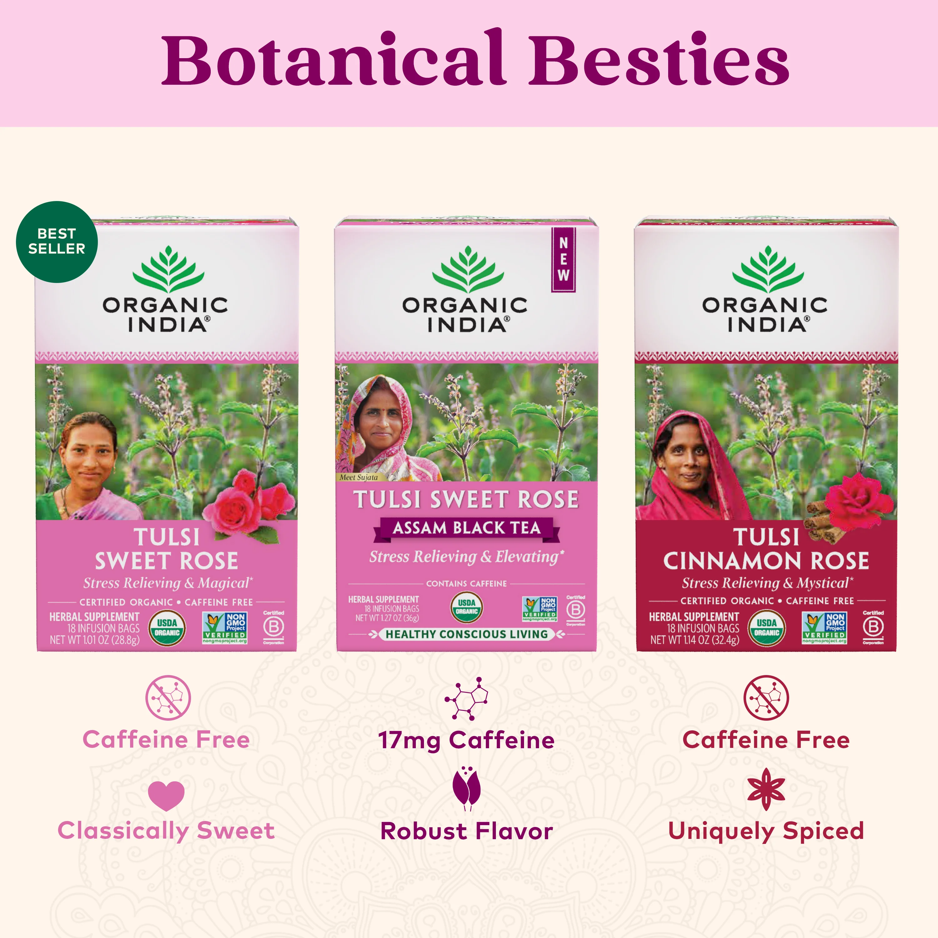 Tulsi Sweet Rose Tea - Image 17