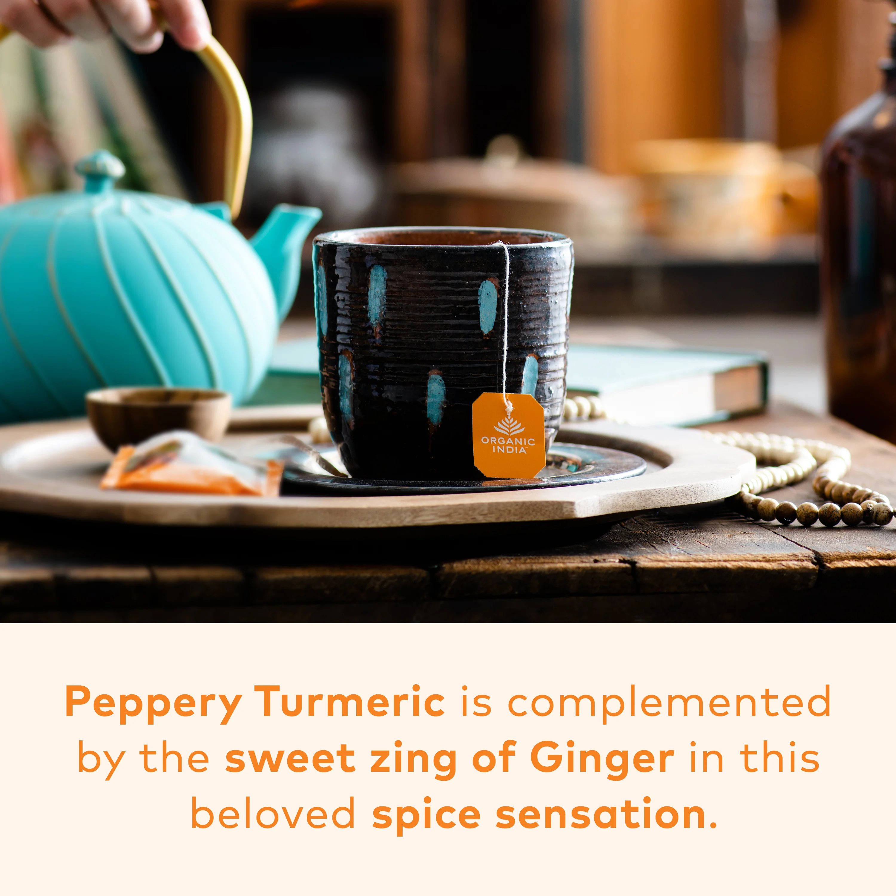Tulsi Turmeric Ginger Tea - Image 2